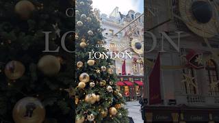 Have you seen London’s Christmas lights this year Which streets are your favorite shorts [upl. by Leilah]