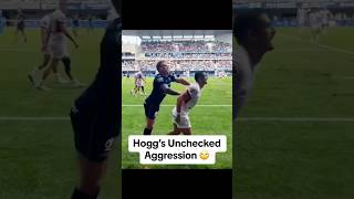 Stuart Hoggs Unchecked Aggression on the Field 🙄 rugbyedit edit rugby stuarthogg scotland [upl. by Yirinec158]