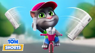 Toms First Job 💪😮‍💨 Talking Tom Shorts S3 Episode 18 [upl. by Aneeuqahs442]