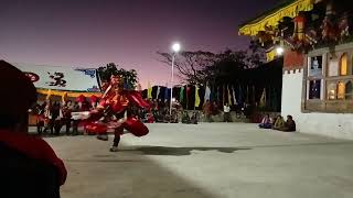 Third day of Drupchen at Dungkhar Gonpa Lhakhang Khengkhar [upl. by Mauldon]