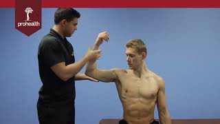 Biceps Brachii Muscle Test Palpation Dr Vizniak  Muscle Manual [upl. by Singer]