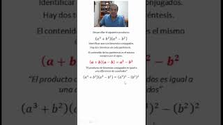 Binomios conjugados 03 parte 04 matematicasfaciles algebra maths binomiosconjugados [upl. by Epolenep68]