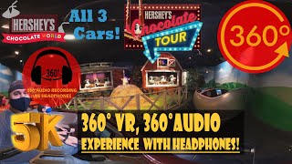 Hersheys Chocolate World Tour Ride 2020 Immersive POV Experience 5K 360° Vlog  360° Audio [upl. by Netsirhk633]