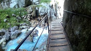 Höllentalklamm Garmisch Partenkirchen Grainau Hammersbach Bayern Wandern [upl. by Alexine]