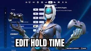 How to Remove EDIT HOLD TIME on Controller [upl. by Lalla]