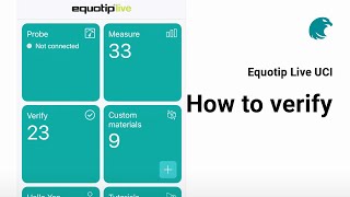 How to Verify I Equotip Live UCI [upl. by Nawoj702]