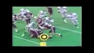 1990 Vanier Cup Highlights University of Saskatchewan Huskies vs Saint Marys University Huskies [upl. by Adaven]