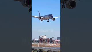 ALL NIPPON AIRWAYS Star Wars livery BOEING 787 LANDING AT LOS ANGELES INT AIRPORTshorts fyp [upl. by Ennaegroeg699]