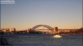 It is always glorious seeing this daytime view of Sydney This is Sydney Harbour Australia LIVE Cam [upl. by Lengel476]