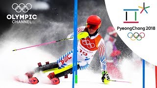 Mikaela Shiffrins Alpine Skiing Highlights  PyeongChang 2018 [upl. by Netsreik]