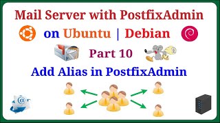 PostfixAdmin  Set Up A Mail Server with PostfixAdmin on Ubuntu  Debian  Part 10 [upl. by Anirdnaxela]