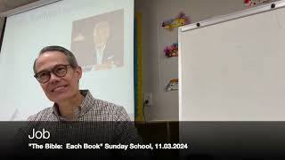 Job part 1 quotThe Bible Each Bookquot Sunday School [upl. by Inol]