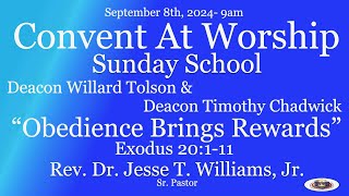 Convent At Worship  September 8th 2024 9am Sunday Church School [upl. by Kalinda980]