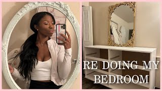 a few days in my life re doing my bedroom etc VLOG [upl. by Watts]