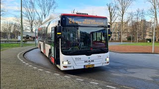 HTM lijn 24 Den Haag Centraal Station  Den Haag Station Mariahoeve vv  HTM 1004  2022 [upl. by Delanty]