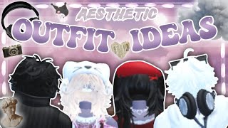 Aesthetic Outfit Ideas For Girls and Boys In Roblox Meepcity Avatar Ideas  PvrpleKitPlayz [upl. by Eiboh]