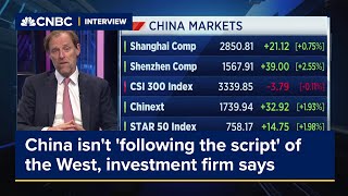 Markets China isnt following the script of the West investment firm says [upl. by Ibbetson310]