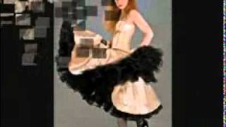 PETTICOAT DRESS ROCKN ROCK 1950s STYLEmp4 [upl. by Chaffinch]