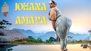 Johana Amaya 💥 Plus Size Curvy Model 💥 Wiki amp Bio 💥 Curvy Girl 💥 Gorgeous amp Beautiful Model 😍 [upl. by Kenley]