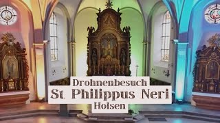 Drohnenbesuch in der St Philippus Neri Kirche in Holsen [upl. by Kealey]