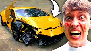 Ich hatte einen UNFALL mit dem LAMBORGHINI [upl. by Enitnatsnoc]