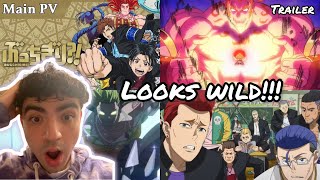 NEW MAPPA ANIME  BUCCHIGIRI PV MAIN TRAILER REACTION [upl. by Moynahan]