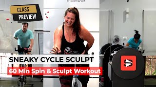 DOWNLOAD 60 Min Sneaky Cycle Sculpt Preview [upl. by Aihsened969]