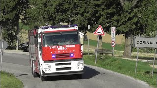 APS Iveco Stralis Vigili del Fuoco di Senigallia in Emergenza  Italian Fire Brigade in Emergency [upl. by Firman]