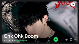 Stray Kids — Chk Chk Boom Clean Instrumental [upl. by Vadnee403]