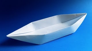 How to make a paper boat that floats Origami boat [upl. by Alten559]