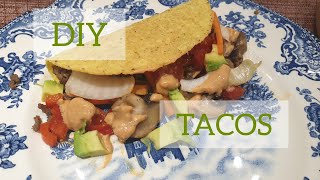 🌮DIY TACOSELBSTGEMACHTER TACO🌮 diy taco jummy [upl. by Cullie693]