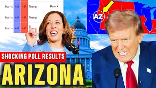 Arizona Latest Poll Results OCTOBER 1416   Tension Peaks as Trump Takes Control [upl. by Moyer168]