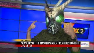 Tims Travels Masked Singer fall premier tonight [upl. by Ihcelek595]