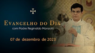 EVANGELHO DO DIA  07122023  Mt 7212427  PadreManzottiOficial [upl. by Etteb]