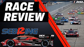 12 Hours of Sebring 2024 Race Review [upl. by Souvaine]