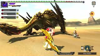 MHGU Seregios GRank 4  Aerial Switch Axe gameplay [upl. by Eldreda357]