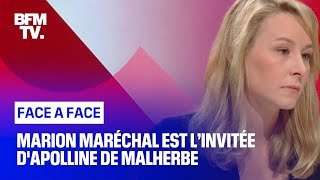 FaceàFace  Marion Maréchal [upl. by Esirehs345]