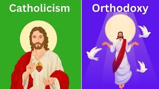 Catholic VS Orthodox 18 key Differences [upl. by Idnym]