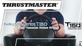 Thrustmaster T150 FFB Racing Wheel  Overview [upl. by Haroppiz]