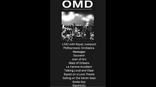 OMD with Royal Liverpool Philharmonic Orchestra Live omd greatesthits newwave 80s [upl. by Drucilla]