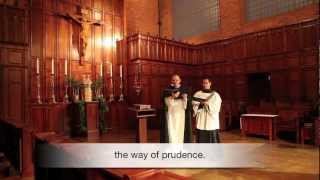 The quotO Antiphonsquot O Sapientia O Wisdom [upl. by Dareen]