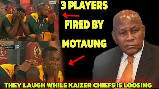 KAIZER CHIEFS FIRED 3 PLAYERS AFTER LAUGHING WHILE CHIEFS LOST AGAINST MILFORD [upl. by Ehtyaf]