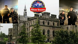 Alton Towers Vlog thing  November 2024 [upl. by Oirom]