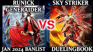 Runick Generaider vs Sky Striker  Dueling Book [upl. by Hicks]