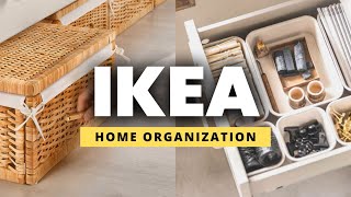 IKEA HOME ORGANIZATION must haves for 2023 [upl. by Olaznog]