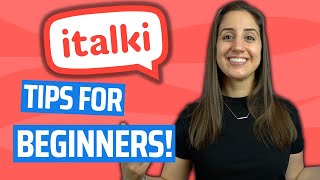 Is iTalki good for beginners TOP TIPS for beginners on iTalki [upl. by Ahsinod630]