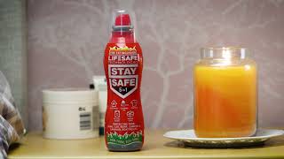 StaySafe 5in1 Fire Extinguisher  Candle Safety 2021 [upl. by Esaele816]