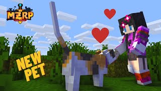 MZRP  I Got a New Pet and It Tried To Escape 😕😩  Minecraft  Lavender Girl [upl. by Tien]