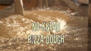 No Knead Pizza Dough How to make pizza dough Make pizza bases at home the easy way [upl. by Fazeli887]