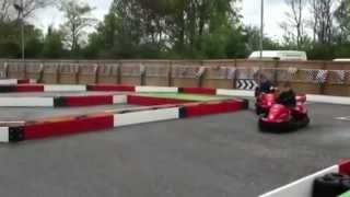 Electric Junior Karts at Lakeside karting [upl. by Lauter]